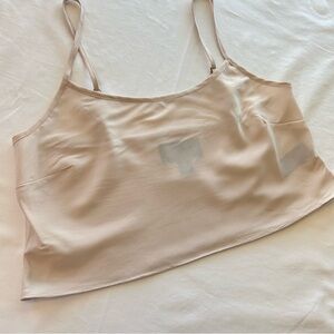 Needle & Thread London Light Pink Crop Cami Top Sz 4